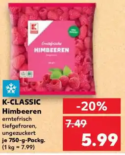 Kaufland K-CLASSIC Himbeeren Angebot