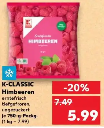 Kaufland K-CLASSIC Himbeeren Angebot