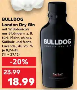 Kaufland BULLDOG London Dry Gin Angebot