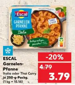Kaufland ESCAL Garnelen Pfanne Angebot