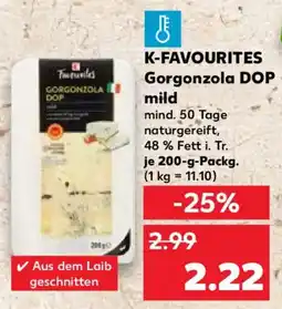 Kaufland K-FAVOURITES Gorgonzola DOP mild Angebot