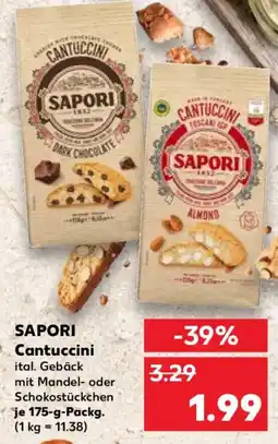 Kaufland SAPORI Cantuccini Angebot
