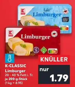 Kaufland K-CLASSIC Limburger Angebot