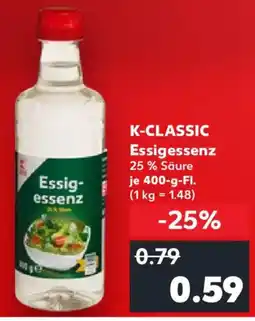 Kaufland K-CLASSIC Essigessenz Angebot