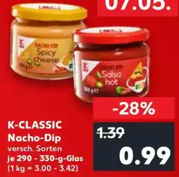 Kaufland K-CLASSIC Nacho-Dip Angebot