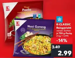Kaufland K-CLASSIC Reisgericht Angebot