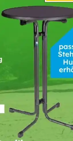 Globus Baumarkt MFG Freizeitmöbel Stehtisch Angebot