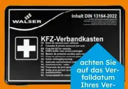 Globus Baumarkt Walser KFZ-Verbandkasten Angebot