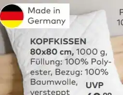 porta Künsemüller Kopfkissen Easy Dream Angebot