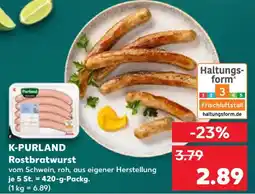 Kaufland K-PURLAND Rostbratwurst Angebot