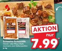Kaufland Schweine-Schaschlik Angebot