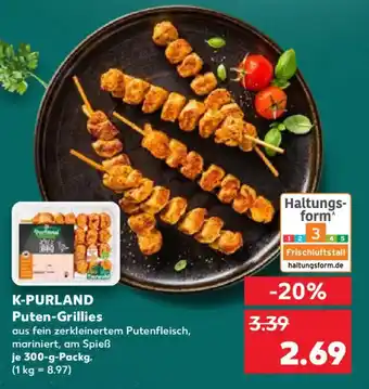 Kaufland K-PURLAND Puten-Grillies Angebot
