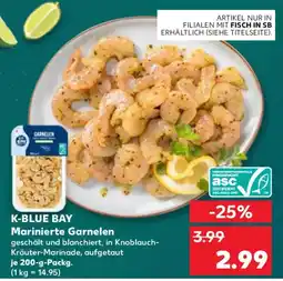 Kaufland K-BLUE BAY Marinierte Garnelen Angebot