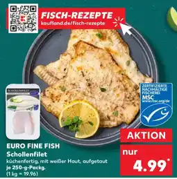 Kaufland Euro fine fish schollenfilet Angebot