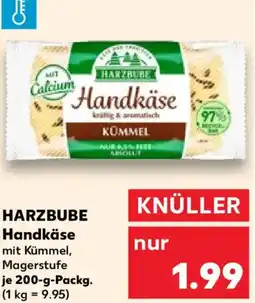 Kaufland HARZBUBE Handkäse Angebot