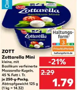Kaufland ZOTT Zottarella Mini Angebot