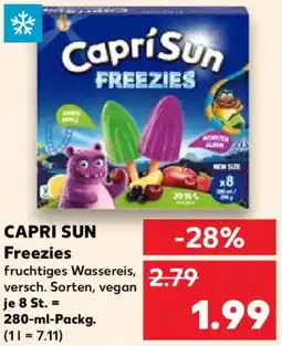 Kaufland Capri Sun Freezies Angebot