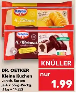 Kaufland DR. OETKER Kleine Kuchen Angebot
