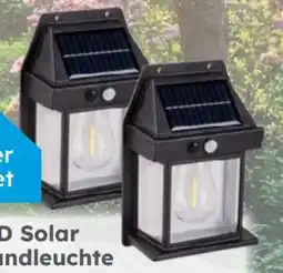Globus Baumarkt Solar-LED-Wandleuchte Angebot