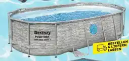 Globus Baumarkt BestWay Pool Komplett-Set Power Steel SwimVista Series Angebot