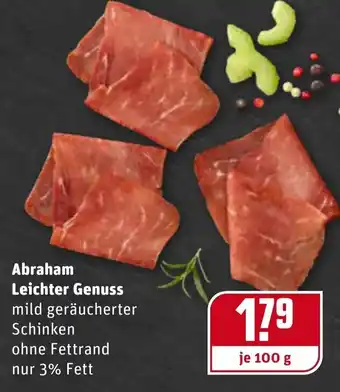 REWE Abraham Leichter Genuss 100g Angebot