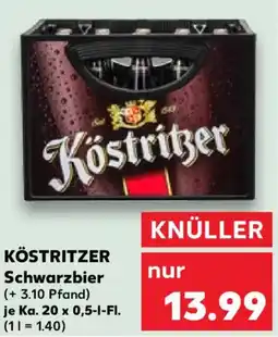 Kaufland KÖSTRITZER Schwarzbier Angebot