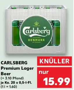 Kaufland CARLSBERG Premium Lager Beer Angebot