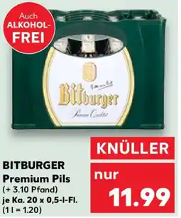 Kaufland BITBURGER Premium Pils Angebot