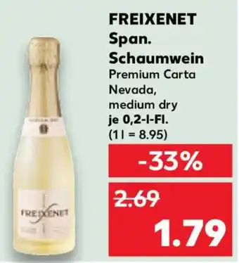 Kaufland FREIXENET Span. Schaumwein Angebot
