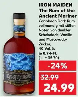 Kaufland IRON MAIDEN The Rum of the Ancient Mariner Angebot