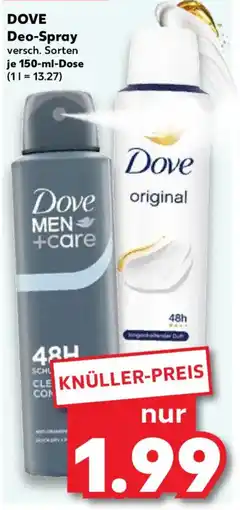 Kaufland DOVE Deo-Spray Angebot