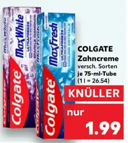 Kaufland COLGATE Zahncreme Angebot
