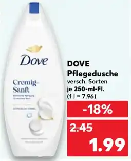 Kaufland DOVE Pflegedusche Angebot