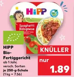 Kaufland Hipp bio fertiggericht Angebot