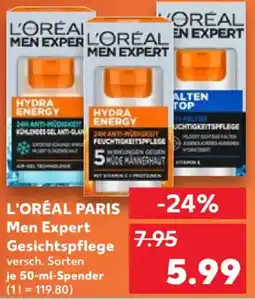 Kaufland L'oréal paris men expert gesichtspflege Angebot
