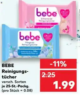 Kaufland BEBE Reinigungstücher Angebot