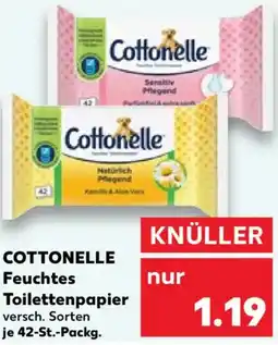 Kaufland Cottonelle Feuchtes Toilettenpapier Angebot