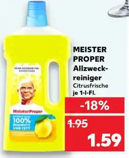 Kaufland MEISTER PROPER Allzweckreiniger Angebot
