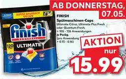 Kaufland FINISH Spülmaschinen-Caps Angebot