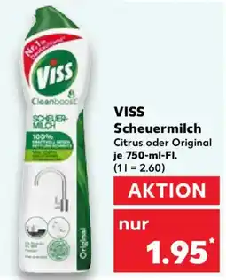 Kaufland VISS Scheuermilch Angebot
