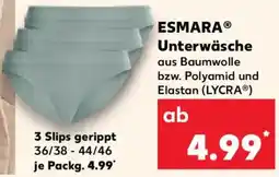 Kaufland ESMARA Unterwäsche Angebot