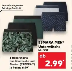 Kaufland ESMARA MEN Unterwäsche Angebot