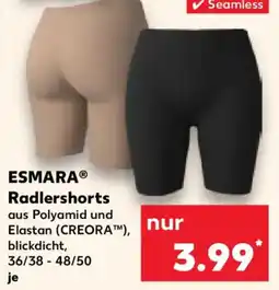 Kaufland ESMARA Radlershorts Angebot
