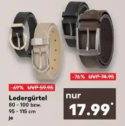 Kaufland Ledergürtel Angebot