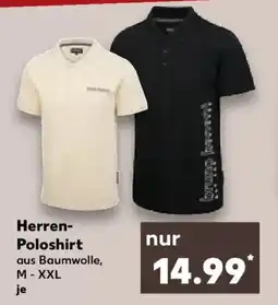Kaufland Herren Poloshirt Angebot