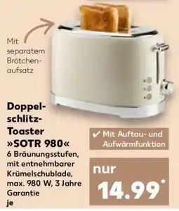 Kaufland Doppelschlitz Toaster Angebot