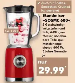 Kaufland Standmixer >>SOSMC 600<< Angebot