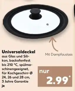 Kaufland Universaldeckel Angebot