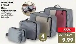 Kaufland Domo pak living reise organizer-set Angebot