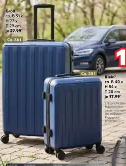 Kaufland Trolley- Reisekoffer Angebot